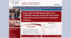 Desktop Screenshot of business-ni.com